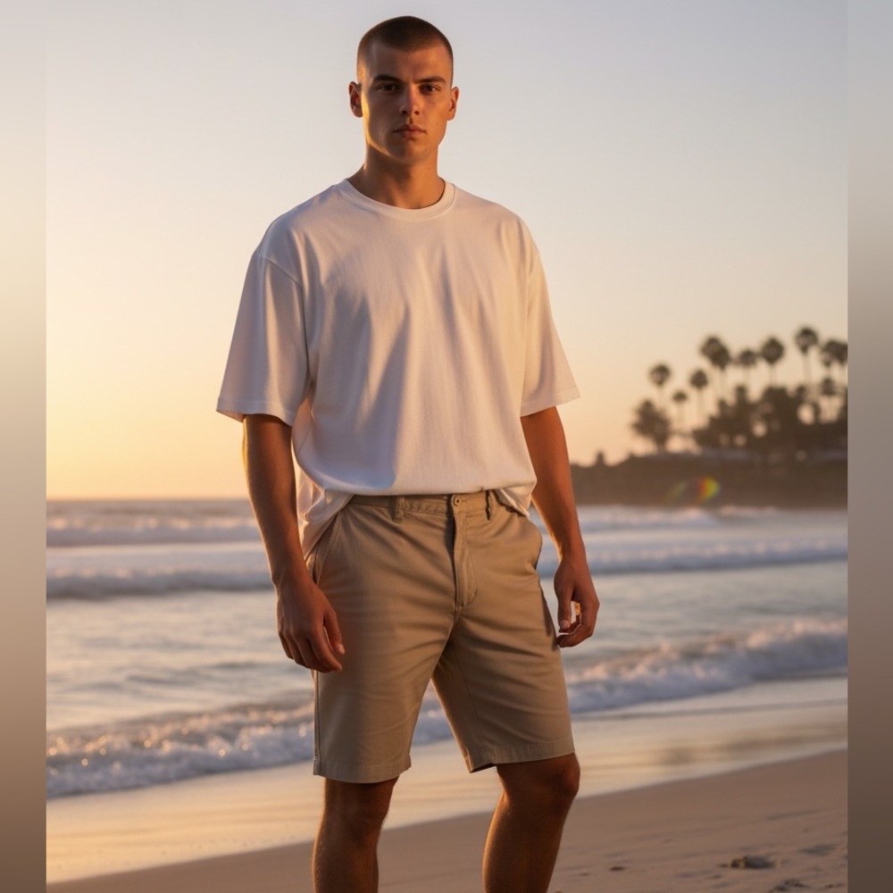 Southern Tide Skip Jacks Men's Chino Khaki Shorts 38"